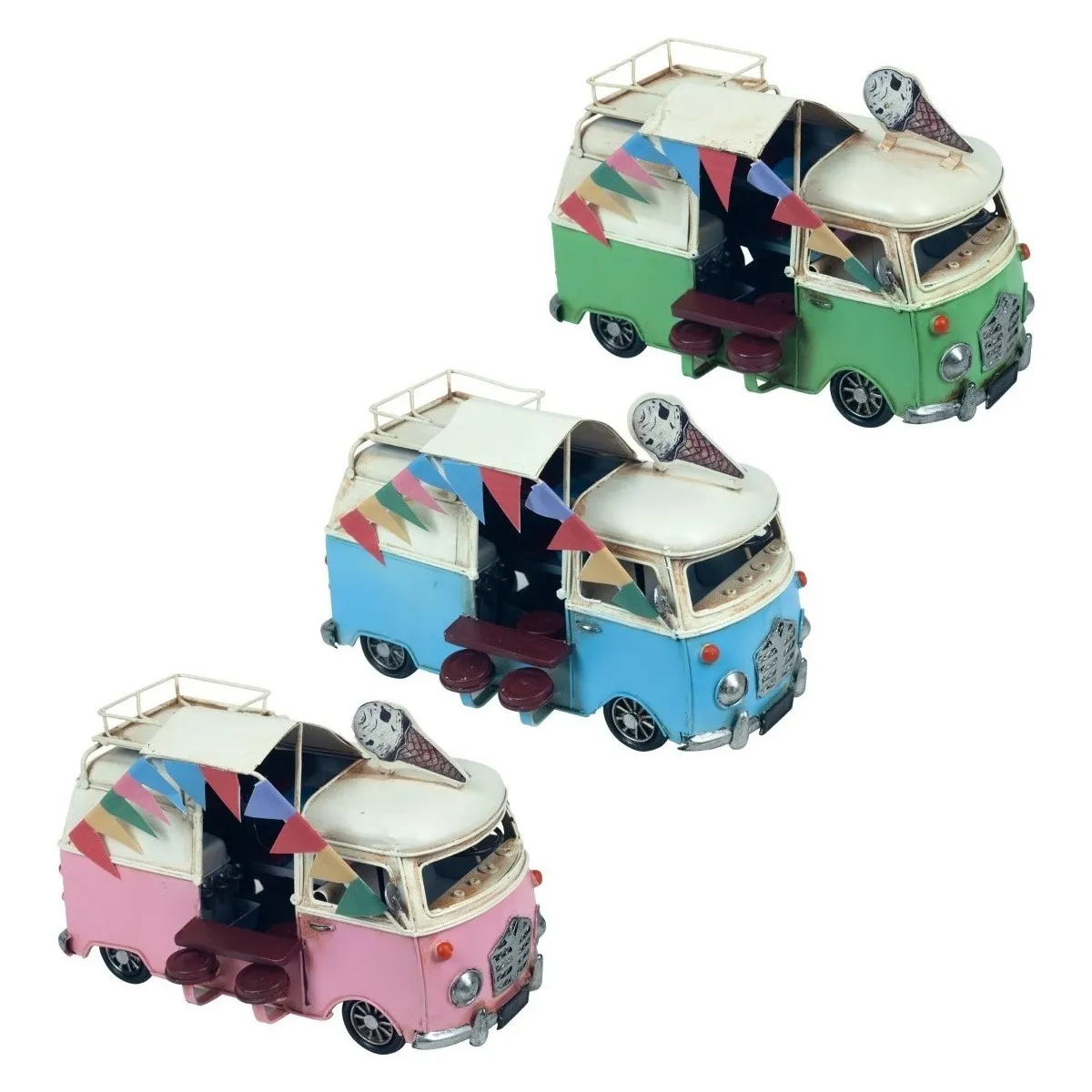 Autobús 3 Diferentes Set 3U