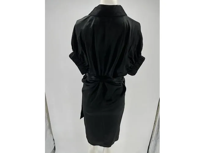 Autre Marque NOON BY NOOR Vestidos T.fr 34 Seda Negro 