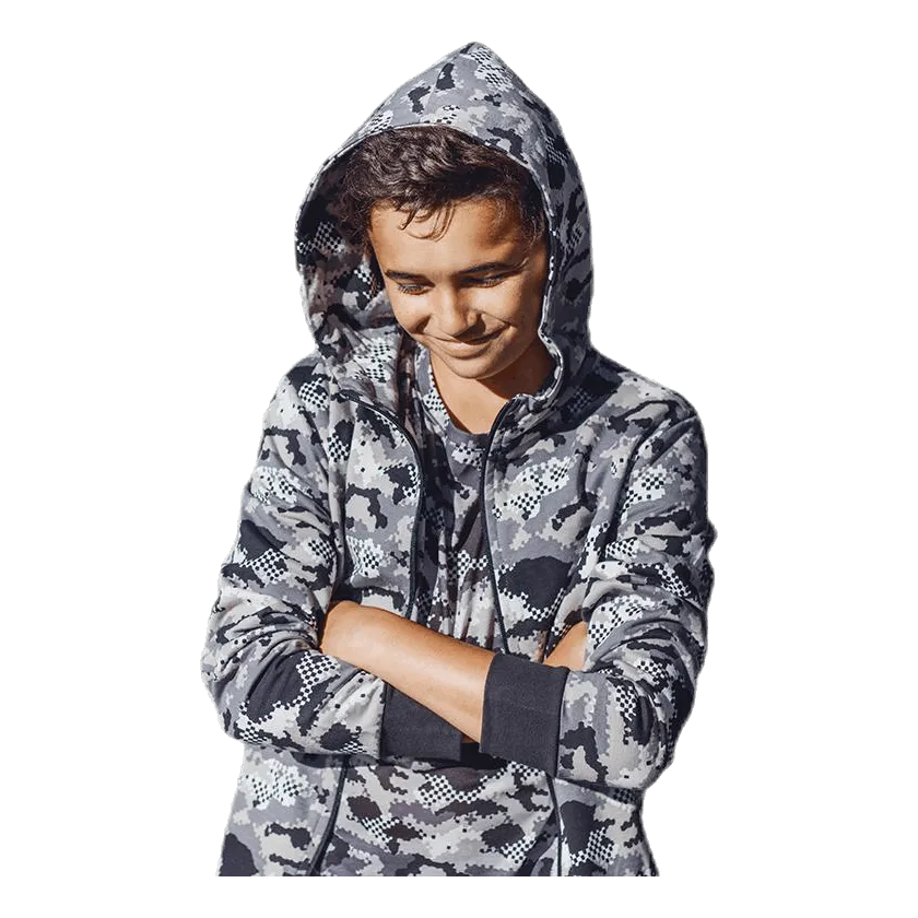 Blacc Jr Charles Zip Hoodie Patterned