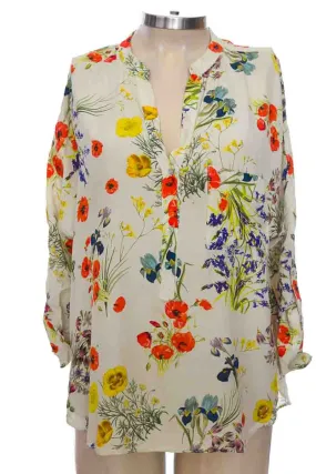 Blusa color Estampado - Zara