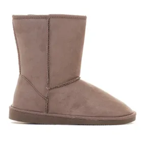 Botas australianas Owel taupe planas