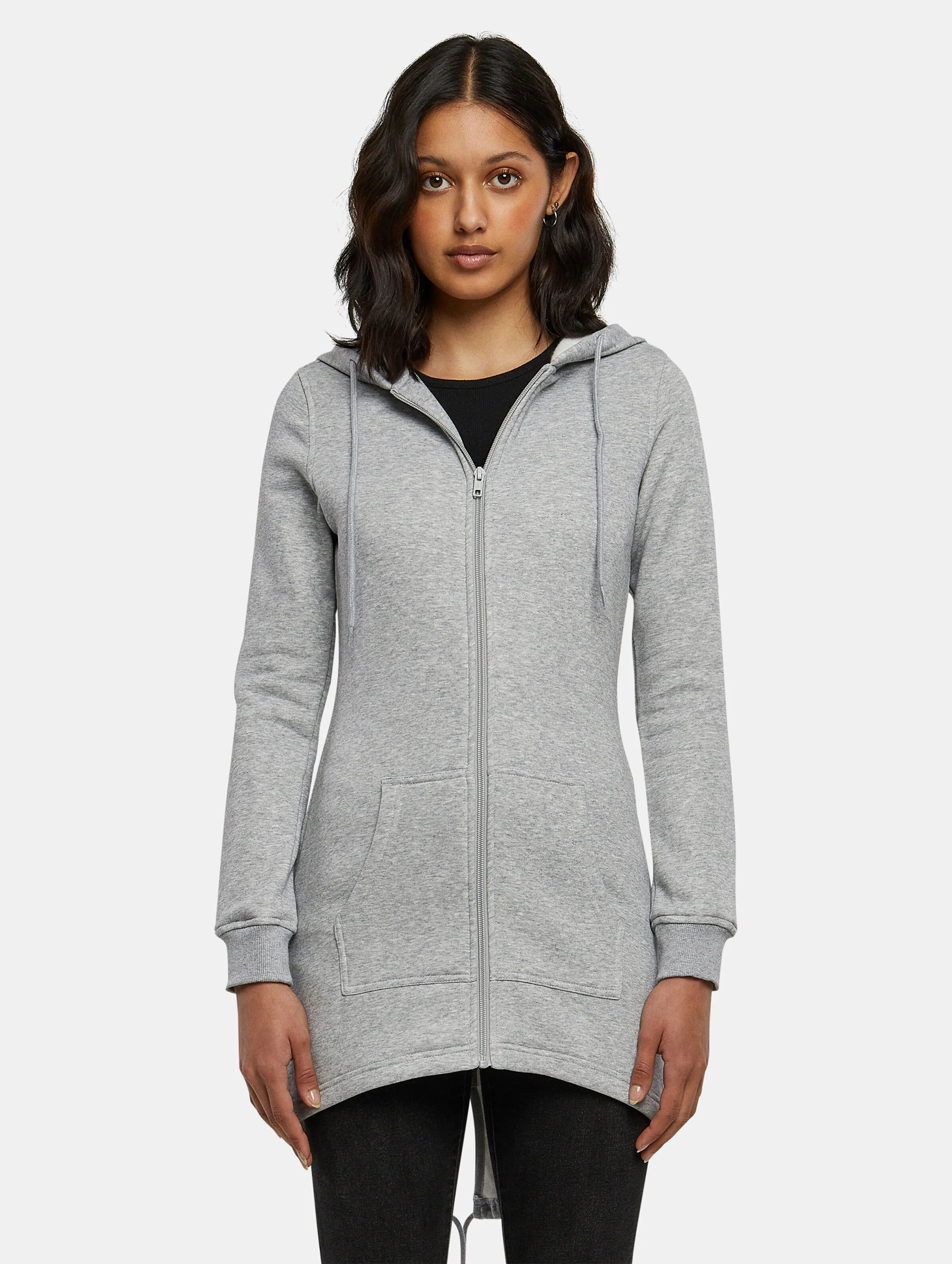 Build Your Brand Ladies Sweat Parka