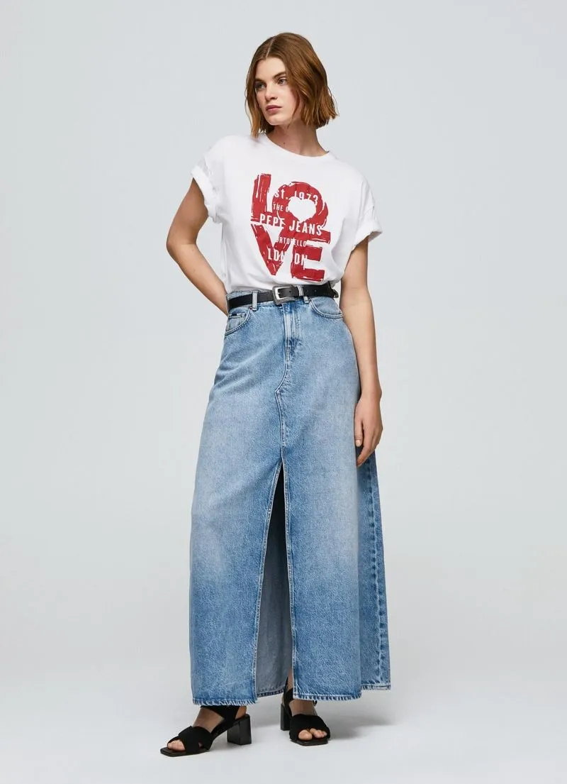Camisetas Pepe Jeans para Mujer NICOLETTA White