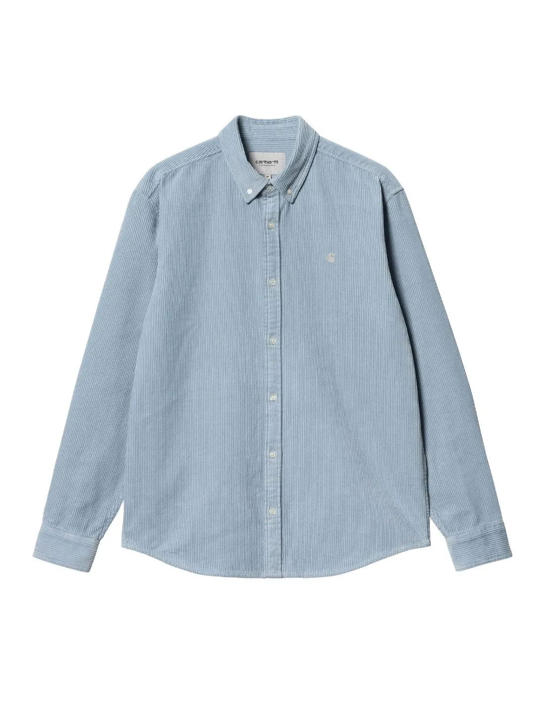 CARHARTT WIP L/S MADISON CORD SHIRT DUSTY ICE/WAX