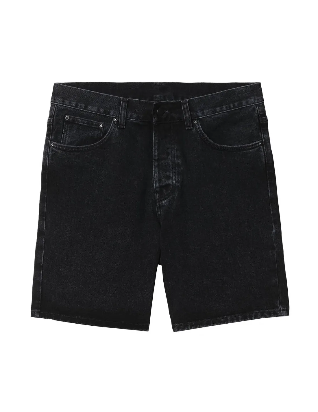 CARHARTT WIP NEWEL SHORT BLACK STONE WASHED
