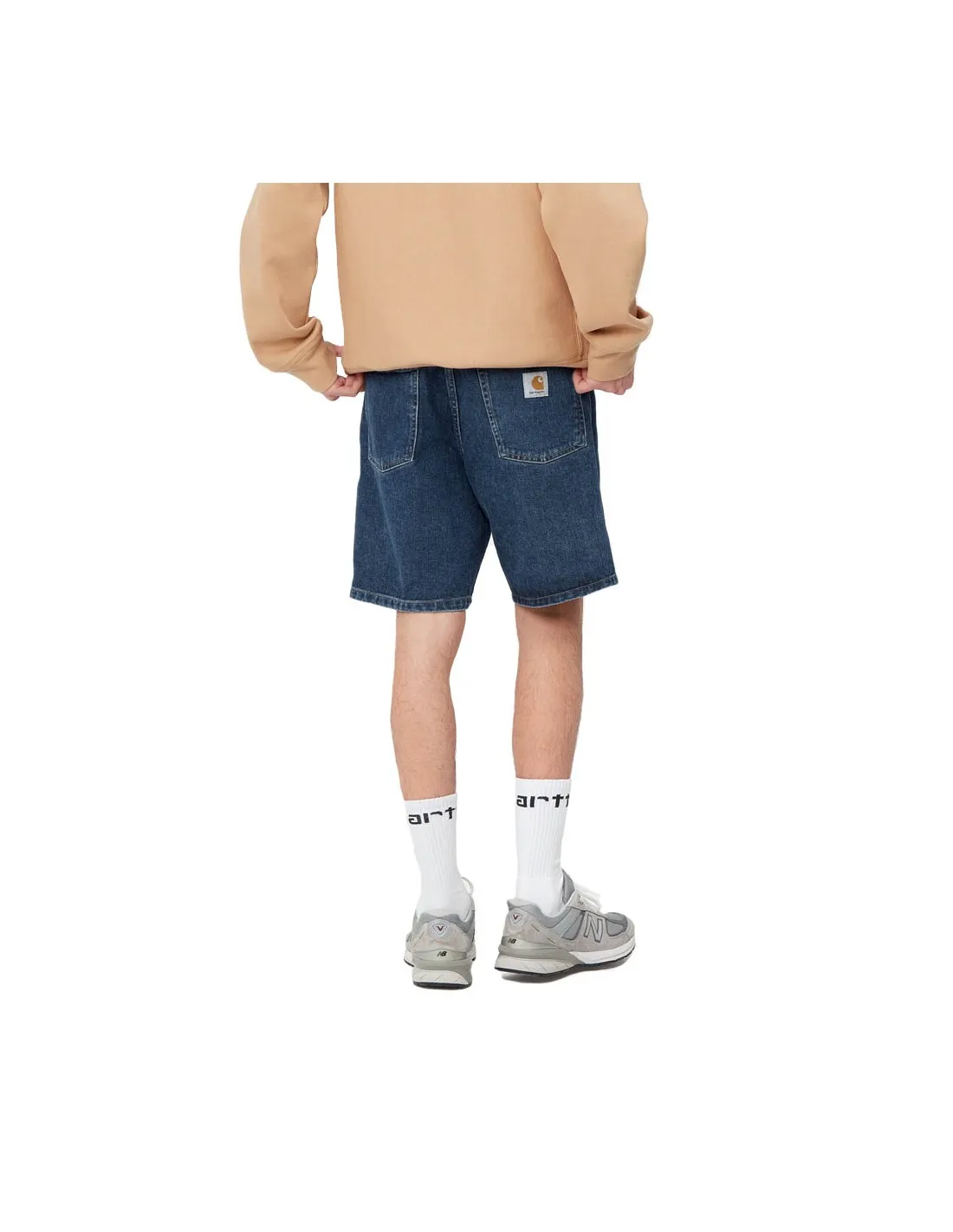 CARHARTT WIP NEWEL SHORT BLUE STONE WASHED