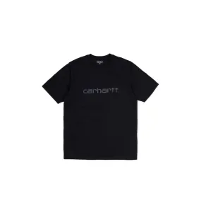 CARHARTT WIP S/S SCRIPT BLACK/BLACK