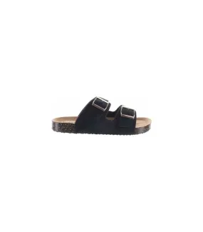 Chanclas dos hebillas negro Isotoner