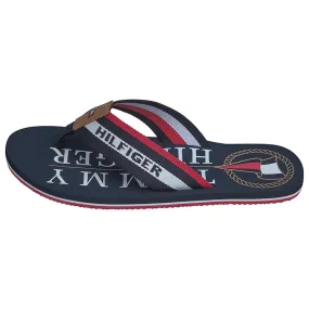 Chanclas Tommy Hilfiger con logo náutico