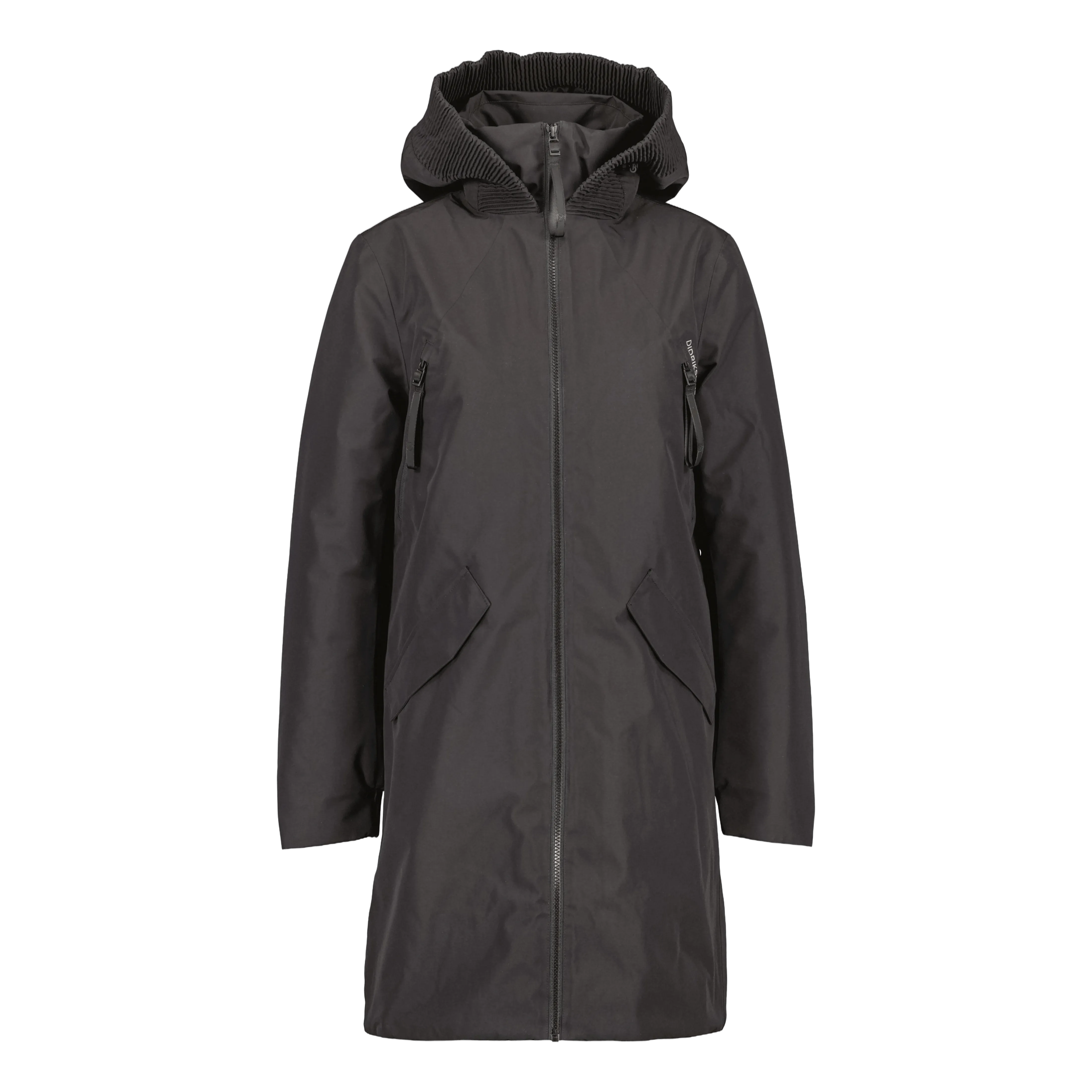 Didriksons Bente Wns Parka Black