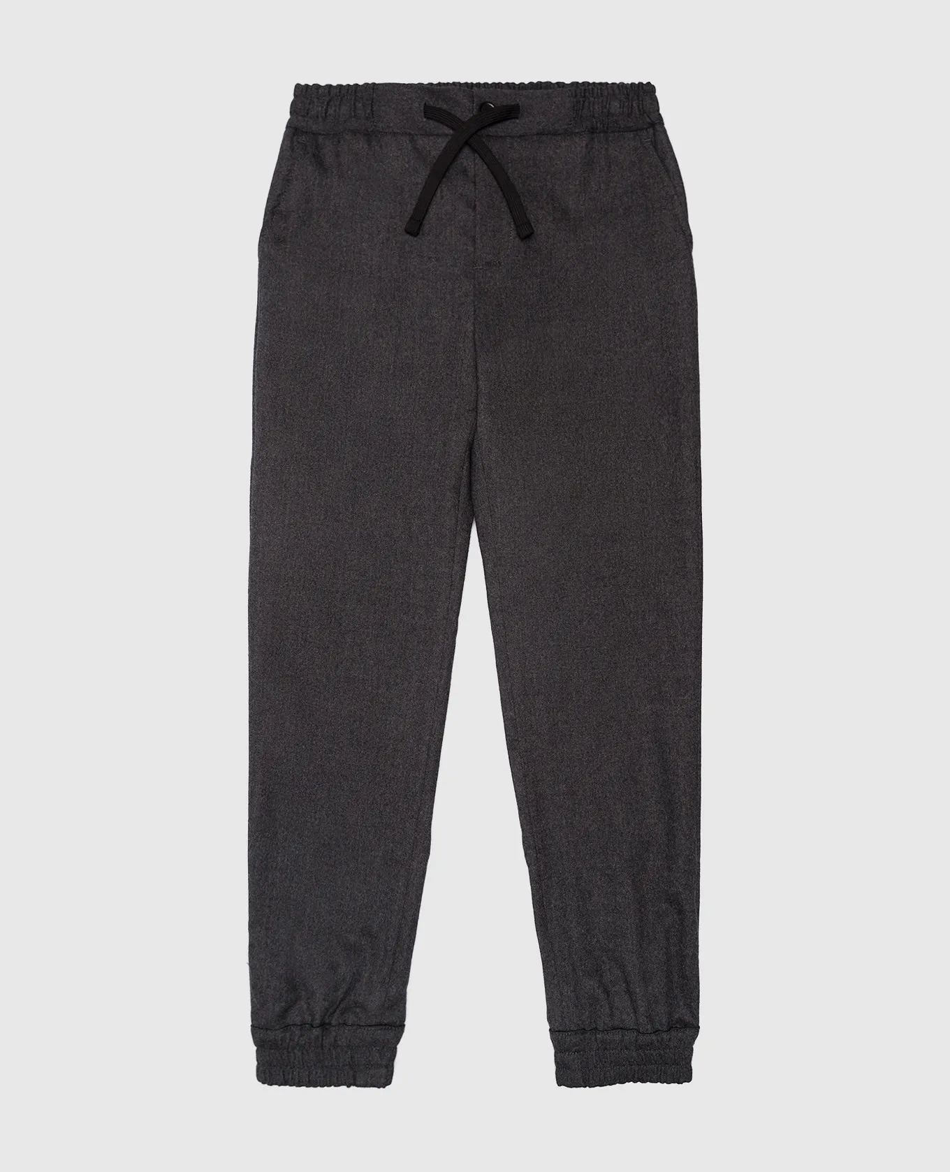 Dolce&Gabbana Children's gray wool joggers