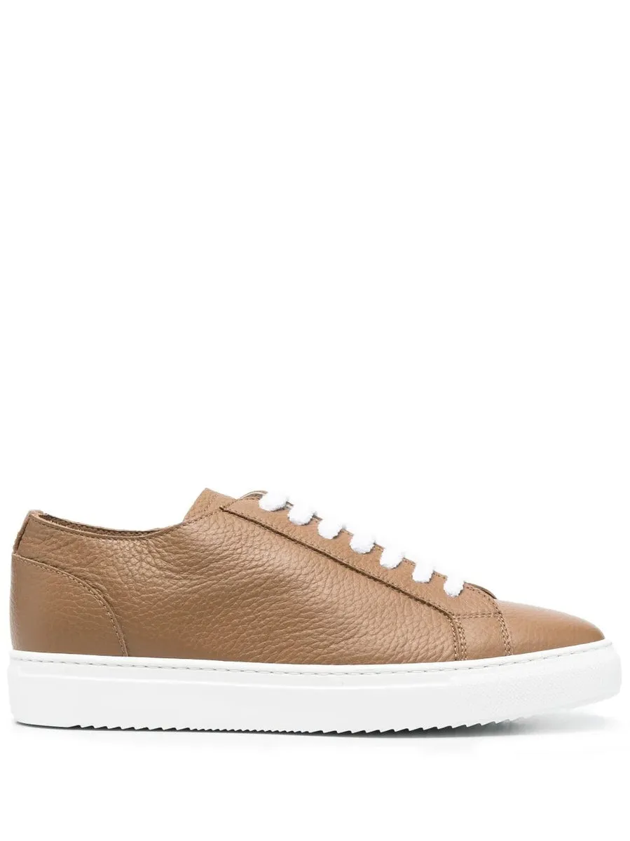 DOUCAL'S LEATHER SNEAKERS