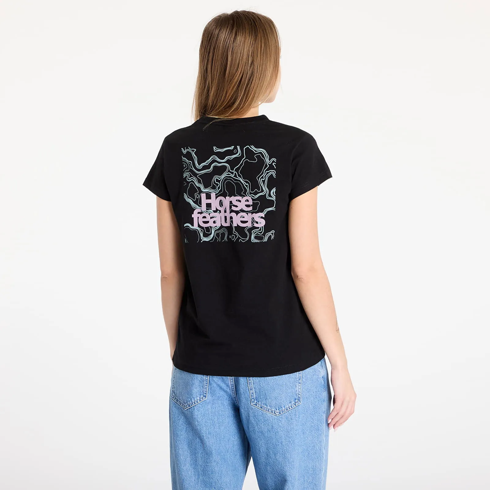 Horsefeathers T-shirt Alya Top Black M