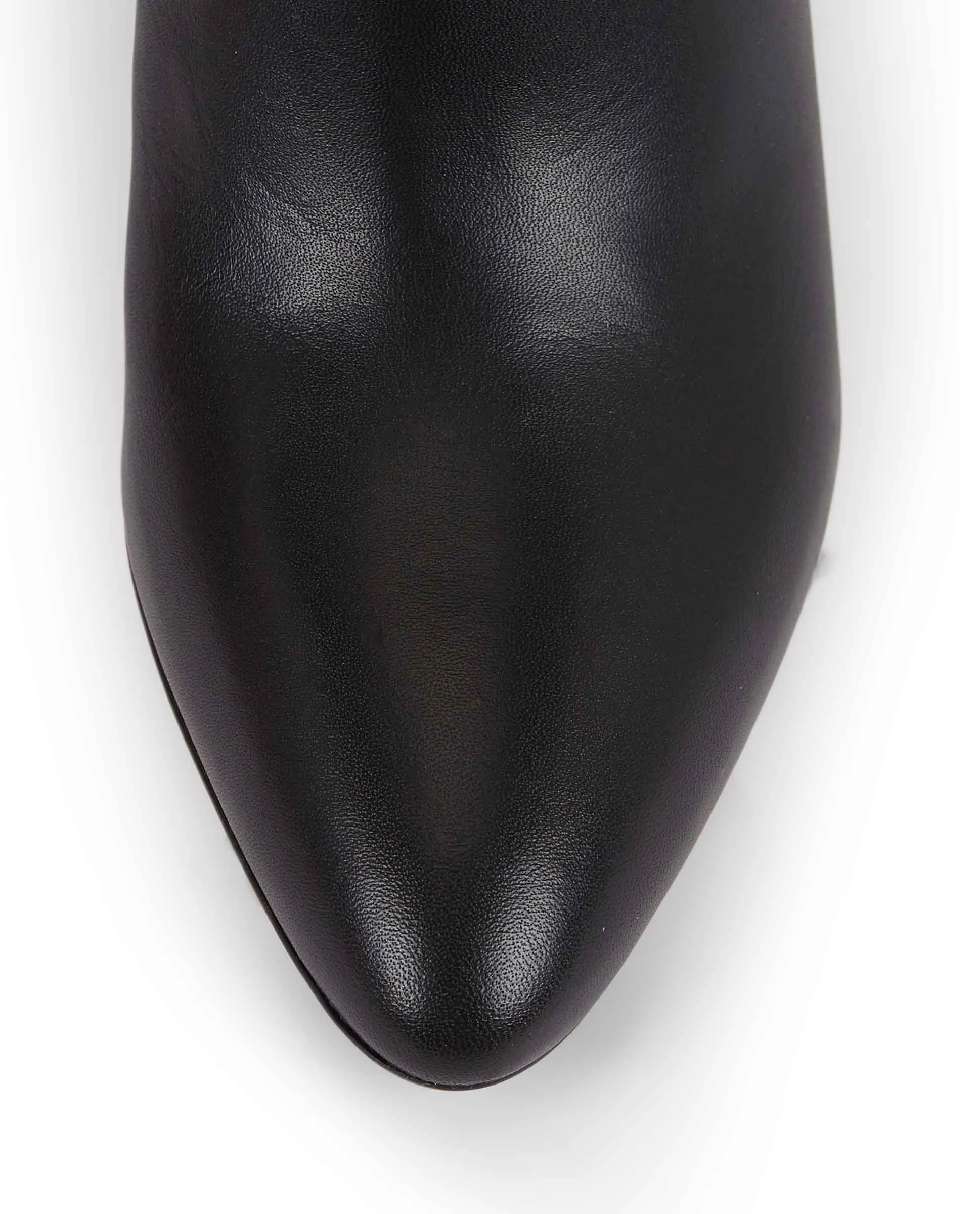 KATY | Bota de piel negro