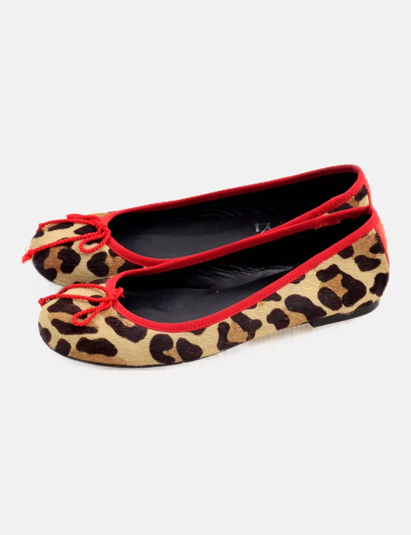MAS34 Bailarina multicolor animal print