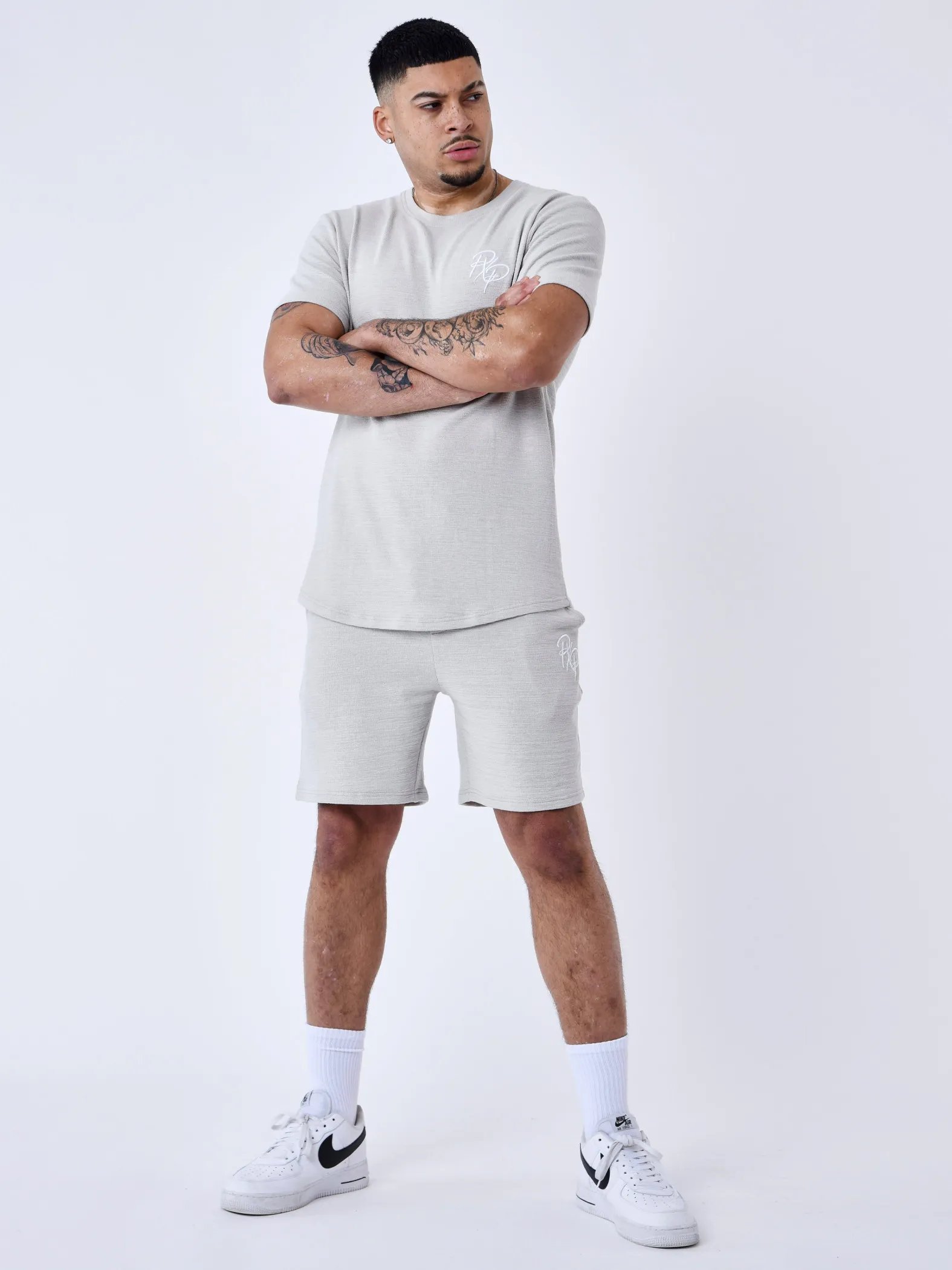 Pantalones cortos con textura