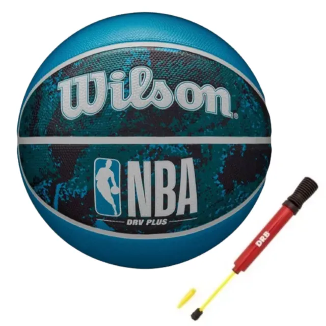 Pelota Básquet N° 7 WILSON DRV PLUS - WILSONDRV + INFLADOR GRATIS