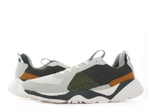 Tenis Uncommon Urbano Beige Sneakers Sport Gym Comodo 75910 Hombre Adulto.