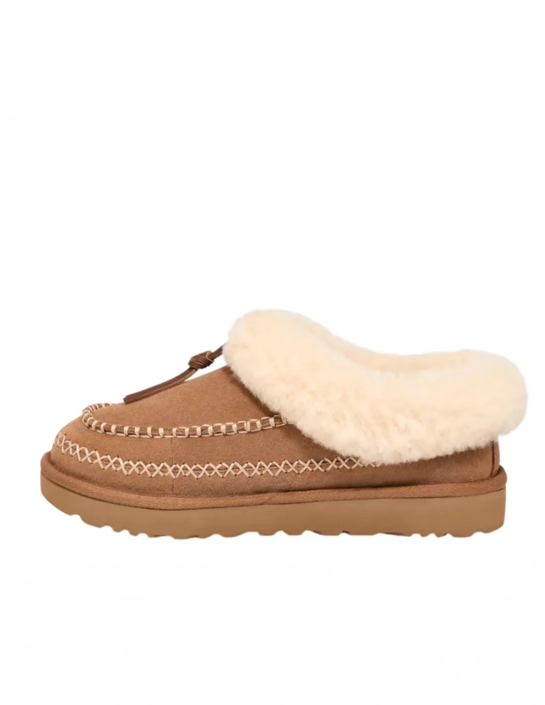 UGG Zuecos Pelo Tasman Alpine Cuero