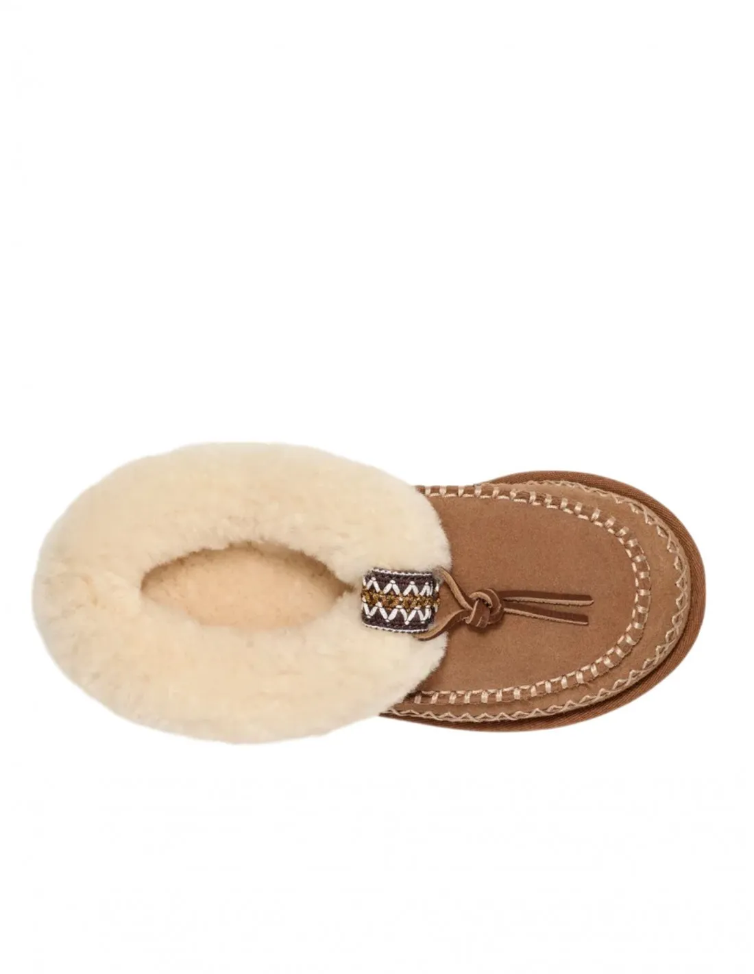 UGG Zuecos Pelo Tasman Alpine Cuero