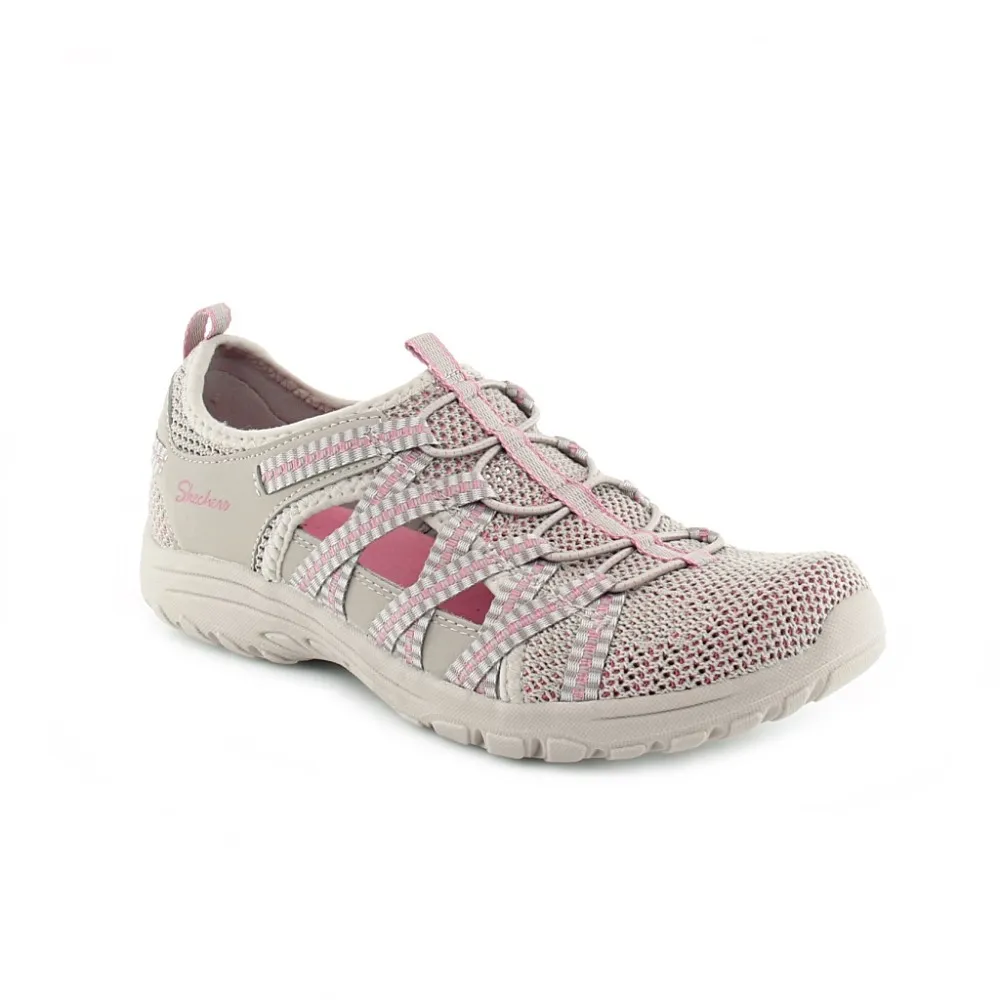 Zapatillas abiertas Skechers Reggae Fest Rosa