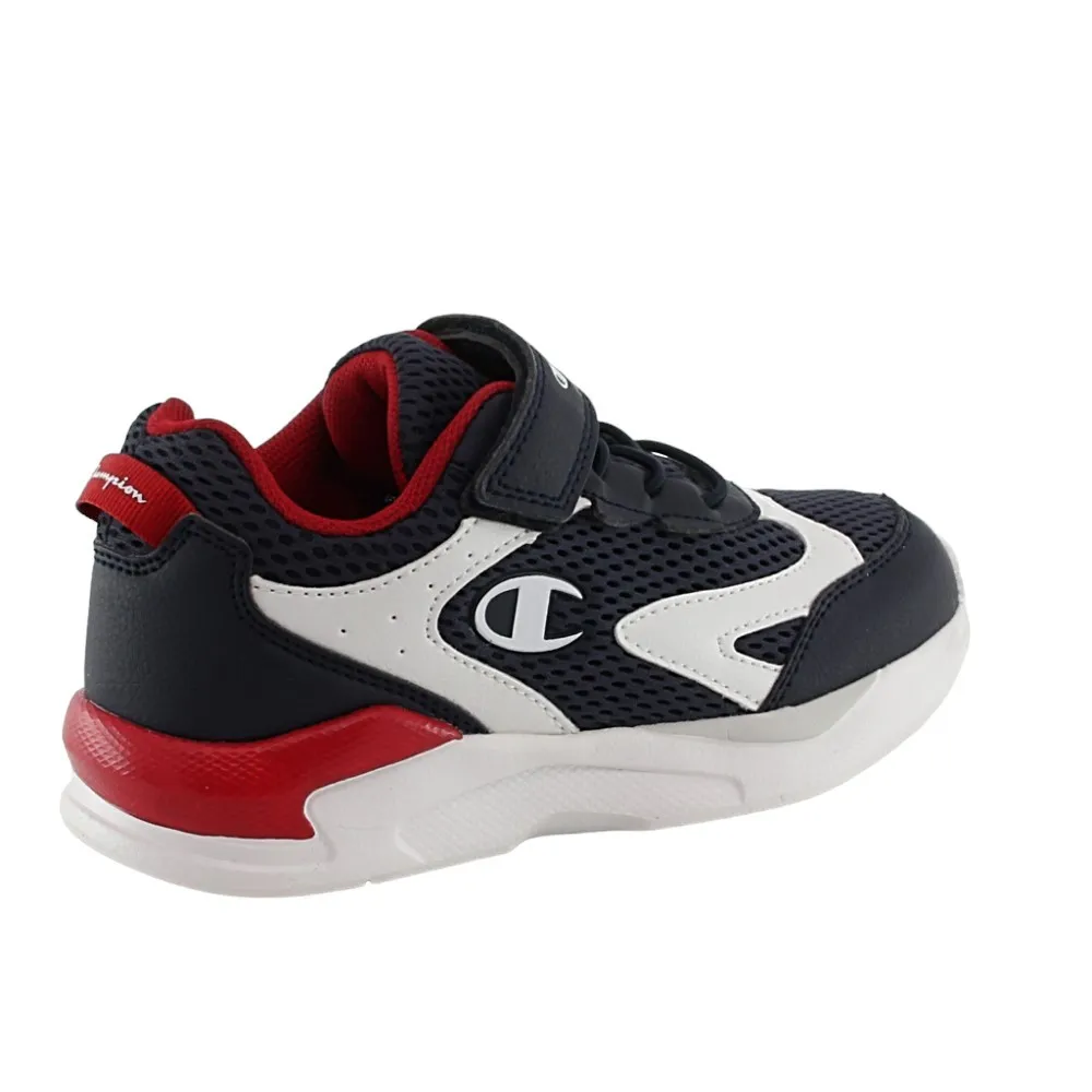 Zapatillas Champion Fast R. Azul-Rojo v
